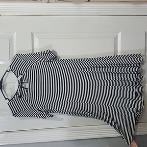 Striped T-Shirt Dress
